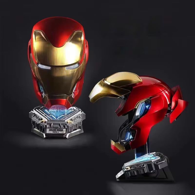 Cosplay Fire Prop - Casque portable Iron Man Mk50, déformation