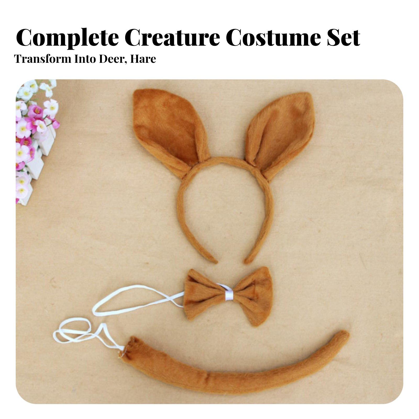 Easy Cosplay Prop - Ensemble de serre-tête pour déguisement d'animal,