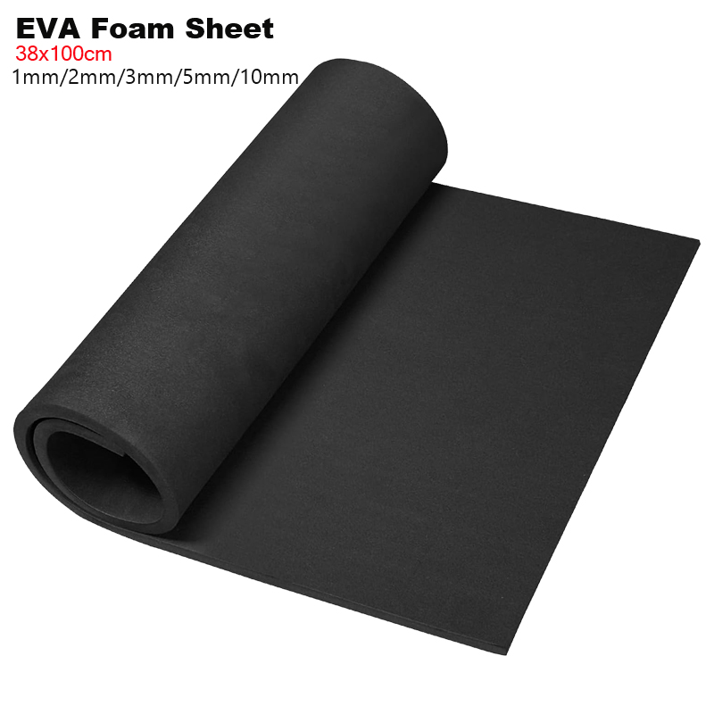 Cosplay Prop Foam Board - Feuille de mousse EVA 1mm/2mm/3mm/5mm/10mm, 38x100cm,