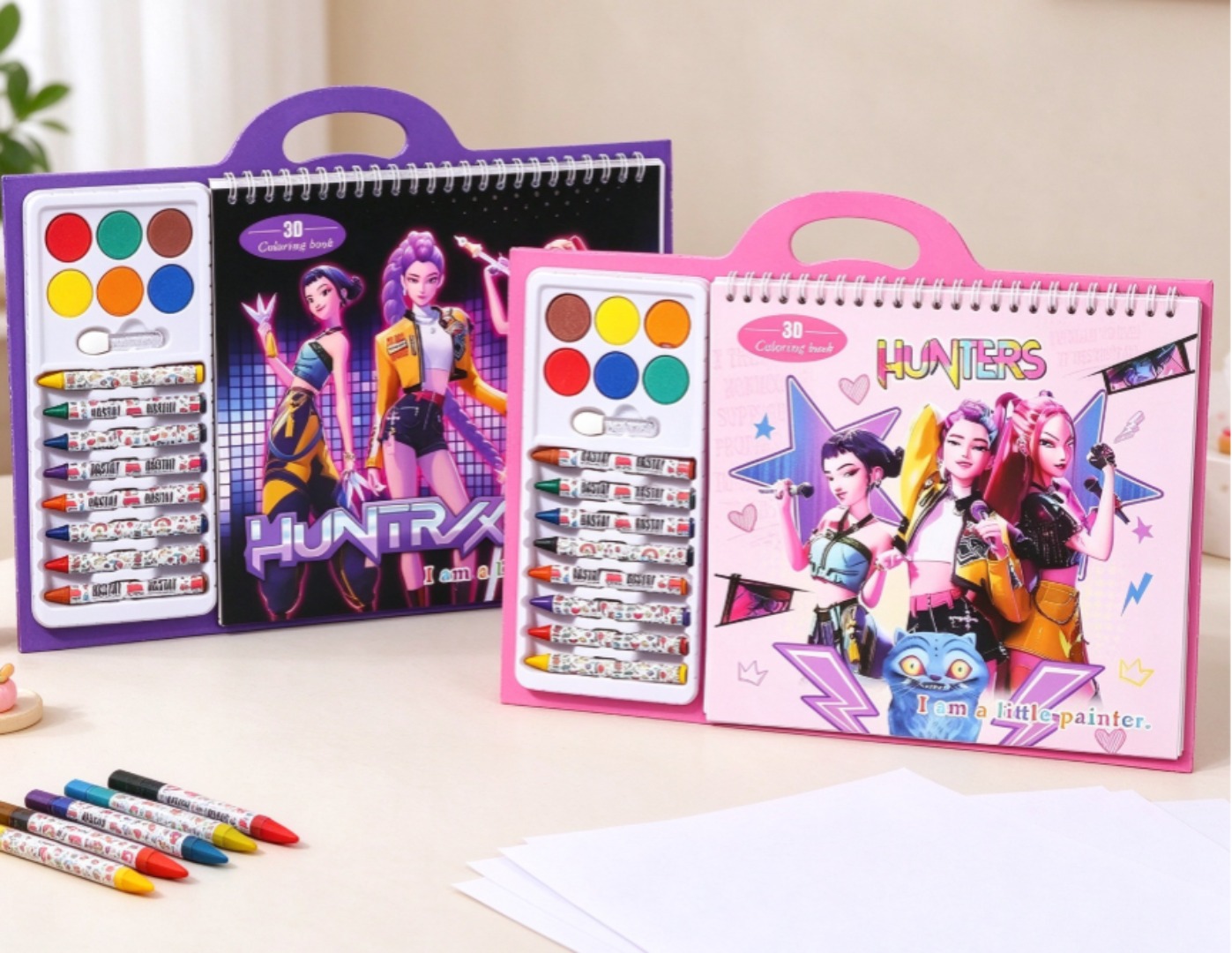 Cosplay Prop Paint - Nouveau livre de coloriage d'anime mignon,